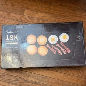 Continental 18K Signature Series 20" Electric Griddle NIB